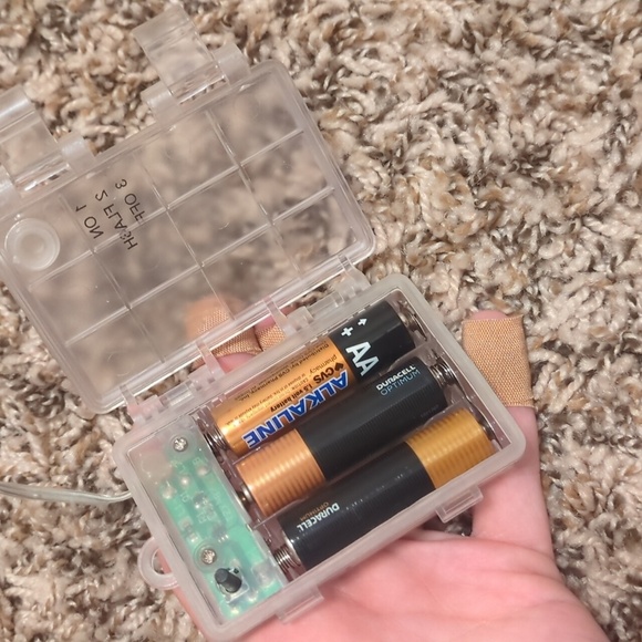 LouisChoice battery operated star string yellow light pack flash - Picture 5 of 7